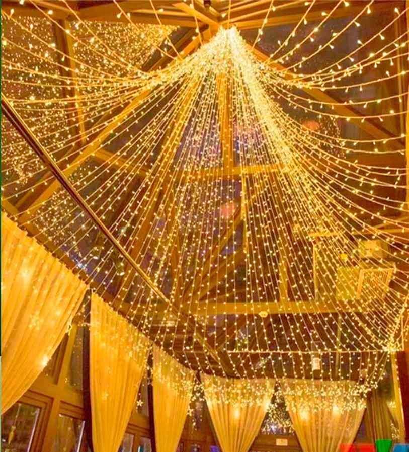 LUCES SOLARES DE 45 METROS COLOR BLANCO CÁLIDO