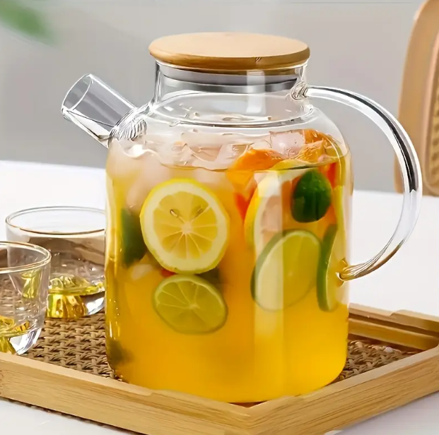 TETERA DE VIDRIO DE BOROSILICATO RESISTENTE A ALTAS TEMPERATURAS