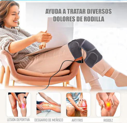 RODILLERAS TÉRMICAS CON MASAJE INTELIGENTE