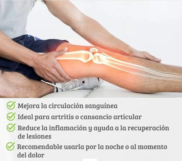 RODILLERAS TÉRMICAS CON MASAJE INTELIGENTE