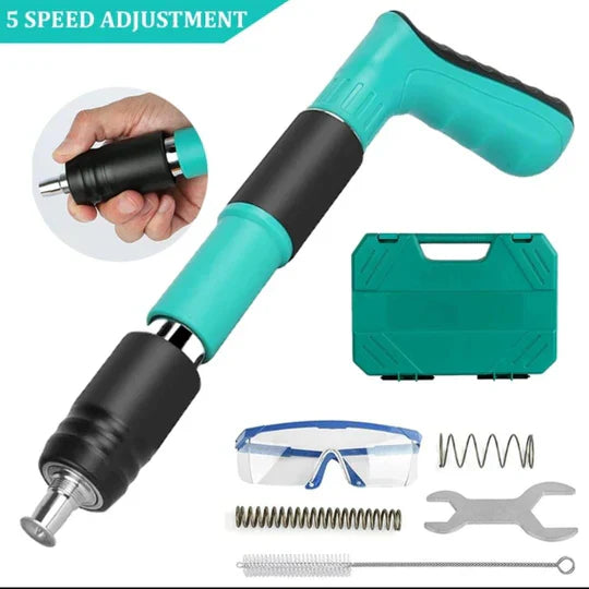 PISTOLA DE IMPACTO + 100 CLAVOS FULMINANTES|ENVÍO GRATIS