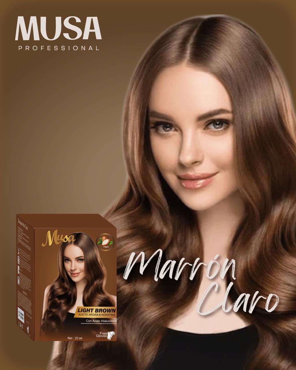 SHAMPO PINTA CANAS ORGÁNICO SIN AMONIACO ( CAJA Y FRASCO)