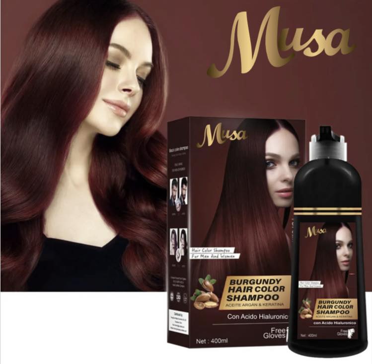 SHAMPO PINTA CANAS ORGÁNICO SIN AMONIACO ( CAJA Y FRASCO)