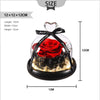BOX AMOR INOLVIDABLE (ROSA ETERNA +COLLAR DE LA SUERTE)